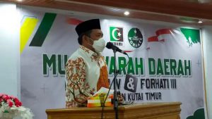 Wabup Kasmidi Terpilih Jadi Ketum KAHMI Kutim 2021-2026