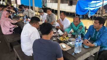 Pelaksanaan Musda KAHMI Balikpapan di sebuah rumah makan di Kota Balikpapan, Kalimantan Selatan, pada Sabtu (22/1/2022). Foto Kalselpos.com