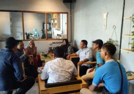 Rapat Panitia Musda KAHMI Serdang Bedagai di Desa Firdaus, Kecamatan Sei Rampah, Sedang Bedagai, Sumatera Utara, pada Jumat (4/2/2022). Dokumentasi KAHMI Sedang Bedagai