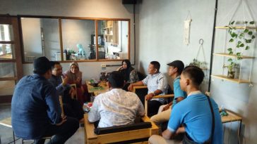 Rapat Panitia Musda KAHMI Serdang Bedagai di Desa Firdaus, Kecamatan Sei Rampah, Sedang Bedagai, Sumatera Utara, pada Jumat (4/2/2022). Dokumentasi KAHMI Sedang Bedagai