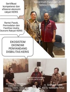 KERIS Hadirkan Inklusi Ekosistem Ekonomi Penyandang Disabilitas