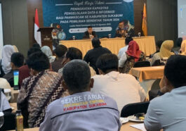 Direktur Eksekutif Human Studies Institute (HSI), Rasminto, menjadi narasumber Rakernis Pengelolaan Data dan Informasi bagi Panwascam se-Kabupaten Sukabumi, Jabar, pada Jumat (9/8/2024) malam. Dokumentasi pribadi