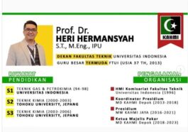 Profil Heri Hermansyah, Mantan Dewan Pakar MD KAHMI Depok