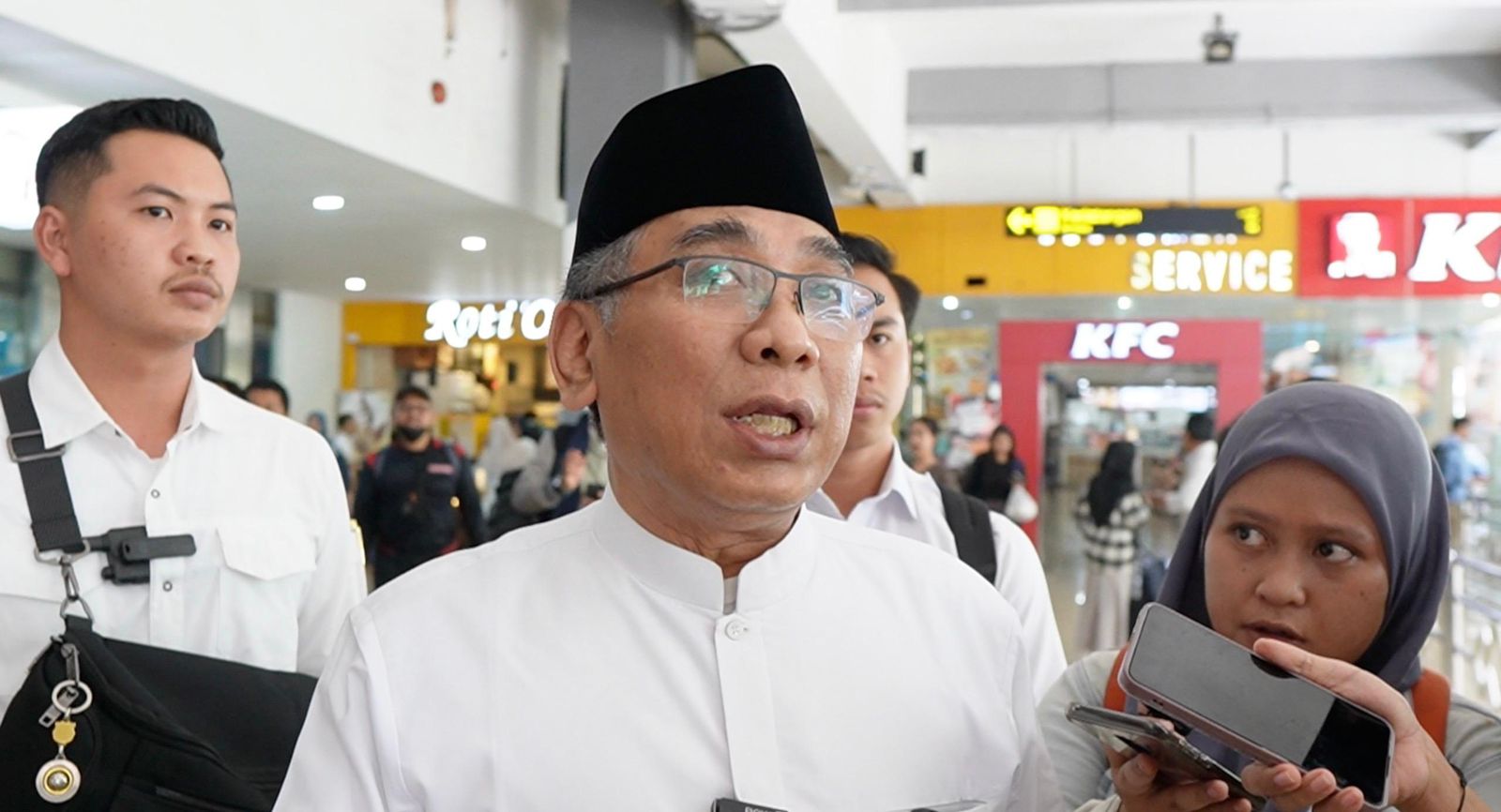 Ketua Majelis Wali Amanah Universitas Indonesia, KH.Yahya Cholil Staquf.